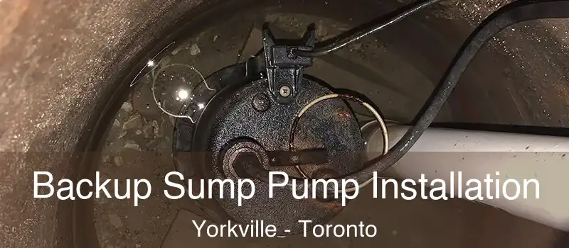  Backup Sump Pump Installation Yorkville - Toronto