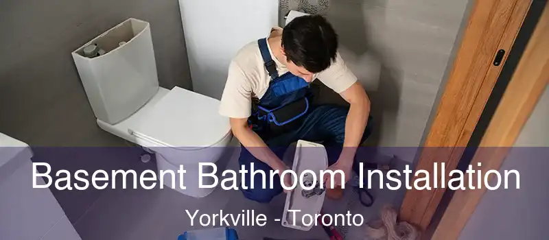  Basement Bathroom Installation Yorkville - Toronto