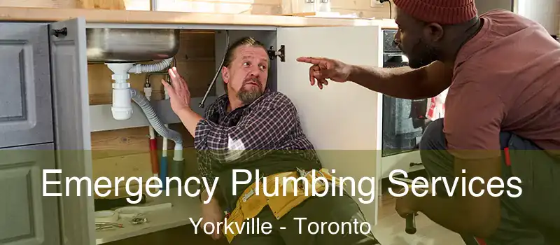  Emergency Plumbing Services Yorkville - Toronto