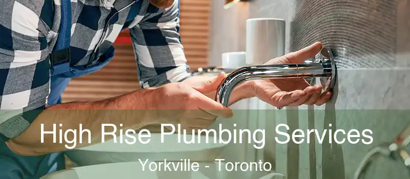 High Rise Plumbing Services Yorkville - Toronto