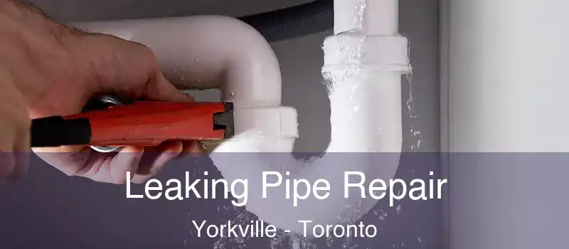  Leaking Pipe Repair Yorkville - Toronto