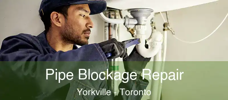  Pipe Blockage Repair Yorkville - Toronto