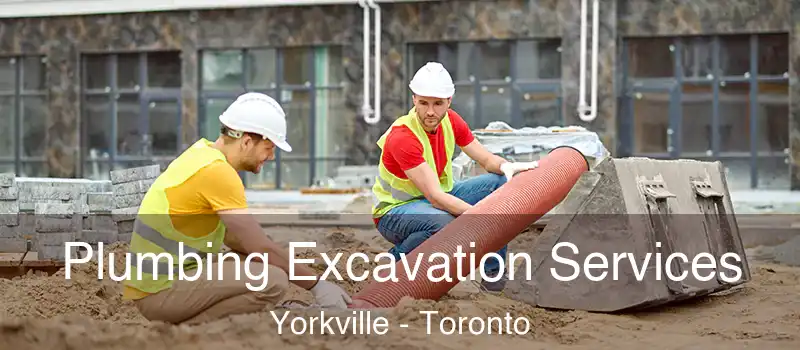  Plumbing Excavation Services Yorkville - Toronto