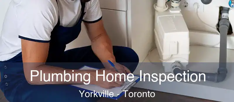  Plumbing Home Inspection Yorkville - Toronto