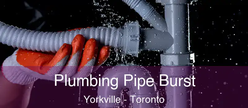 Plumbing Pipe Burst Yorkville - Toronto