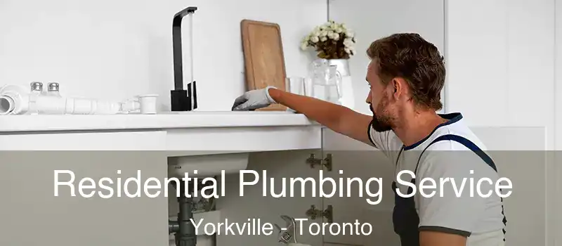  Residential Plumbing Service Yorkville - Toronto