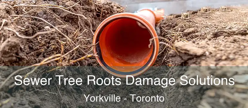  Sewer Tree Roots Damage Solutions Yorkville - Toronto