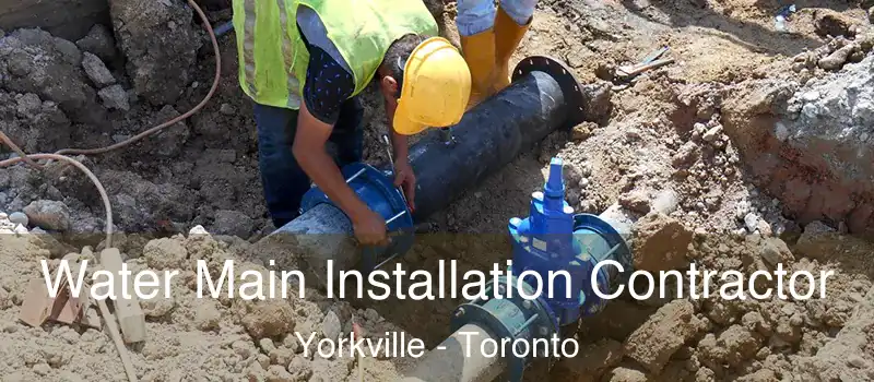  Water Main Installation Contractor Yorkville - Toronto